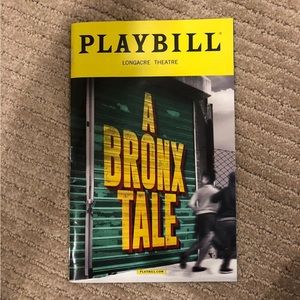 A Bronx Tale Playbill